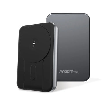 10000MAH Argom Magnetic MS10 Aluminium Wireless Power Bank